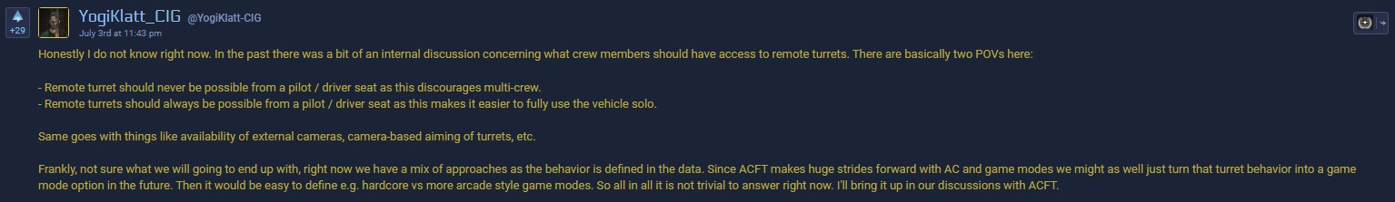 Turrets should be for everyone, including solo players. - Star Citizen ...