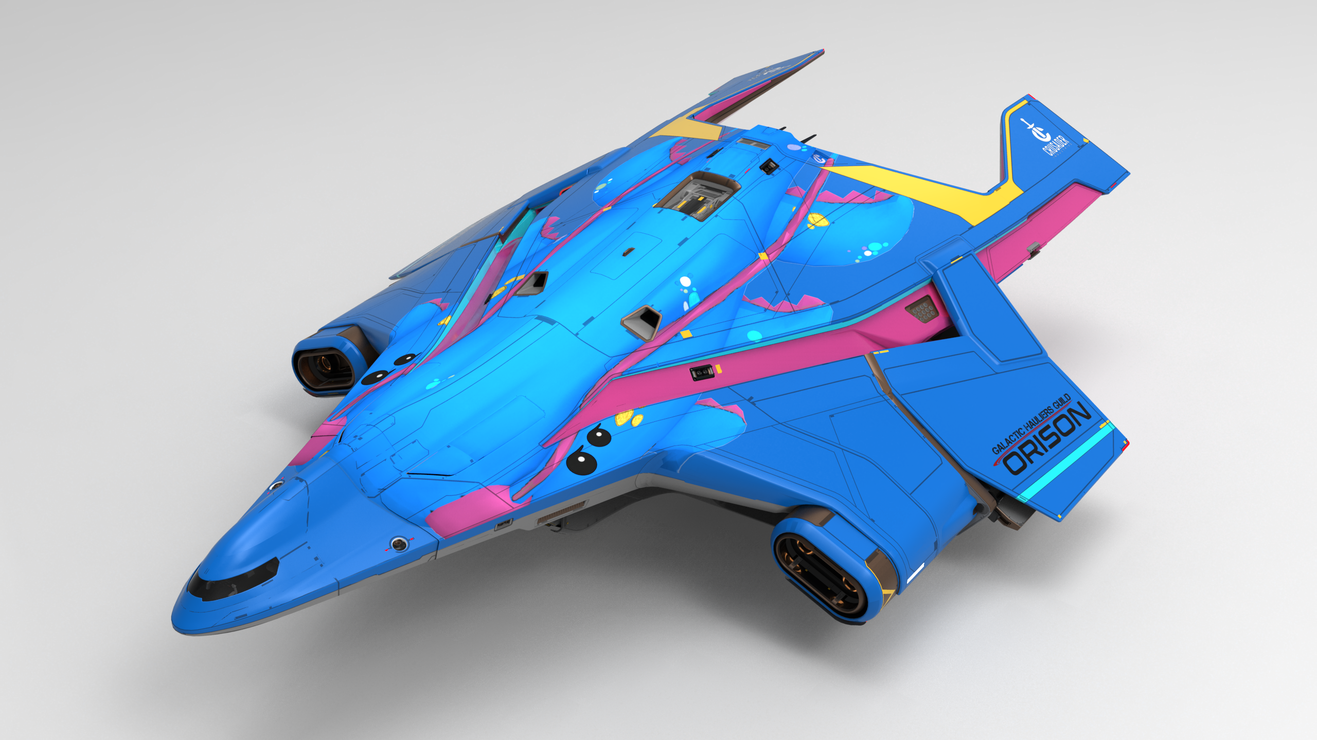 Finley the Whale themed Hercules – Community Hub
