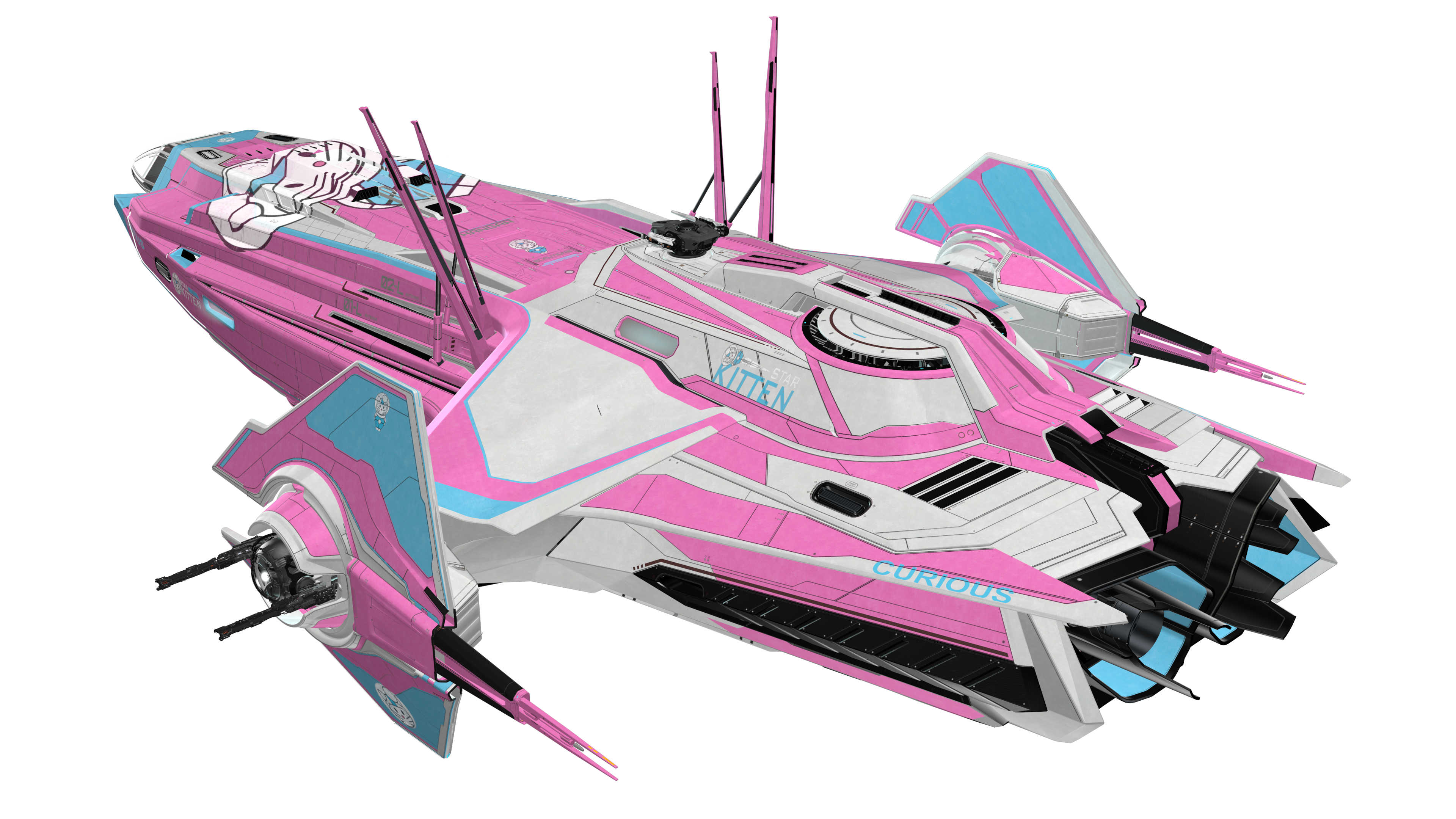 Citizen Spotlight Starkitten Carrack Roberts Space Industries 