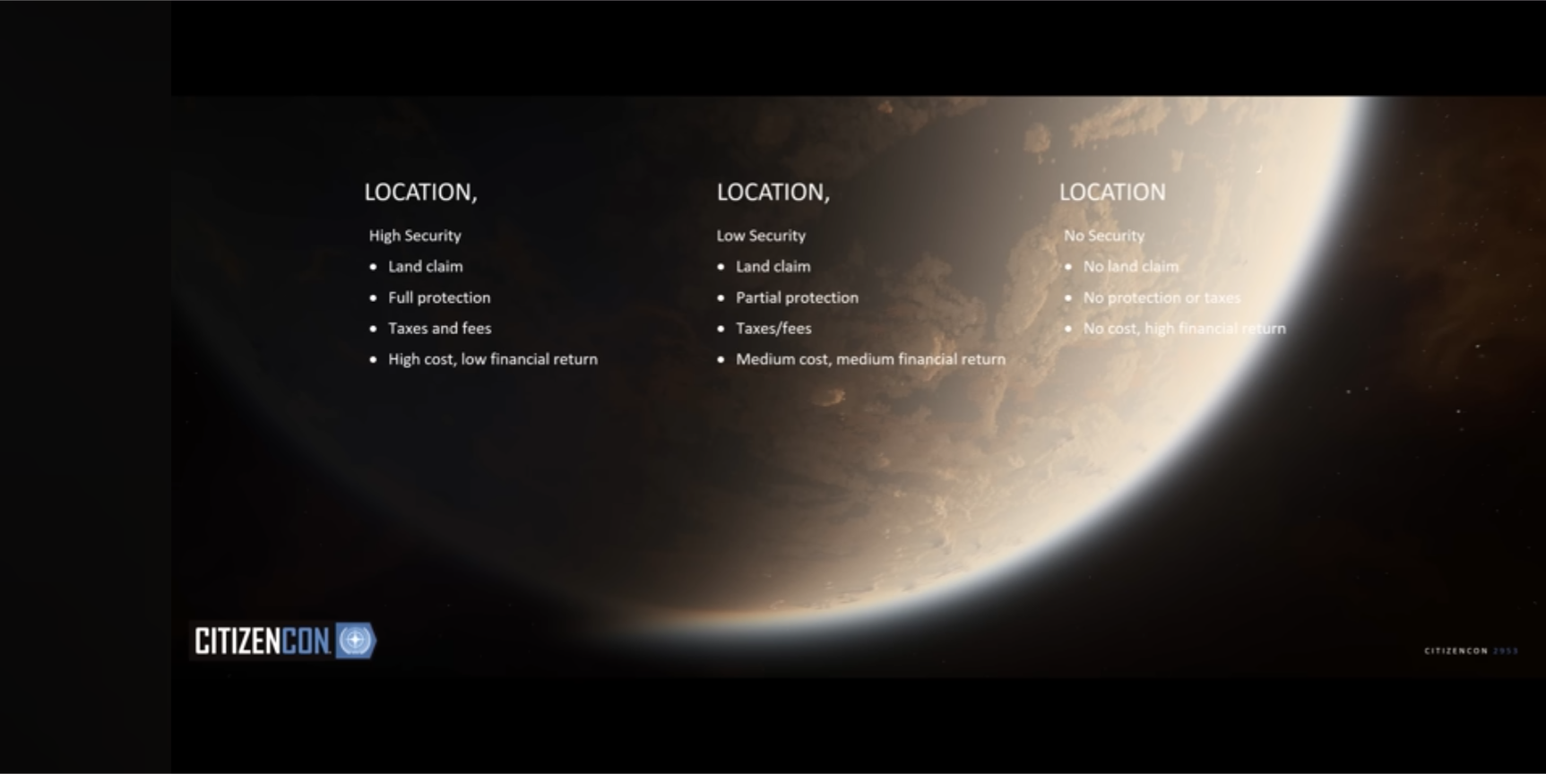 What will be SC First High Security System? - Star Citizen Spectrum