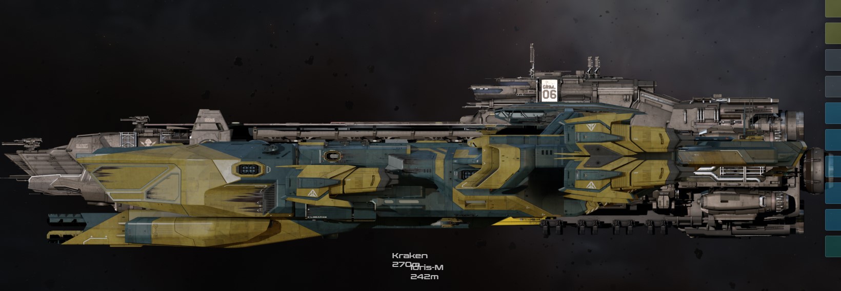 How much will the Kraken change internally Star Citizen Spectrum