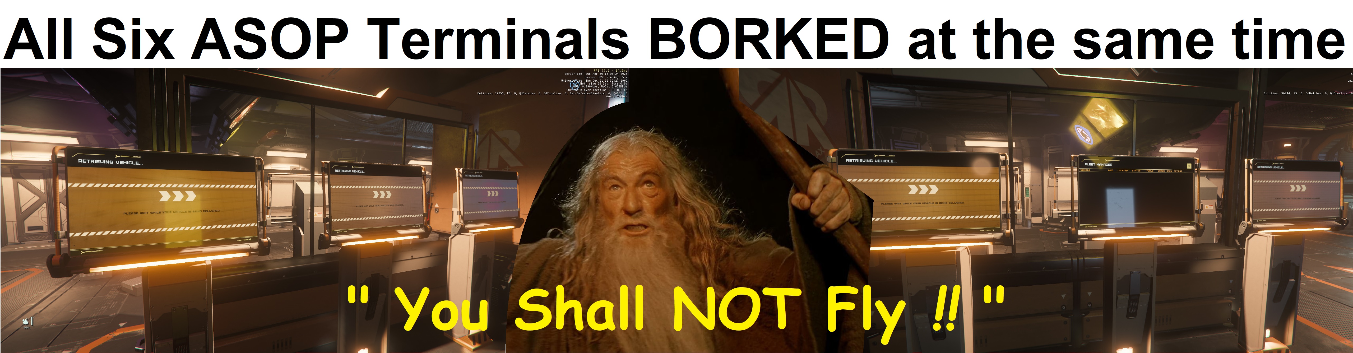 ASOP terminals are now worse than the deadly elevators Star Citizen