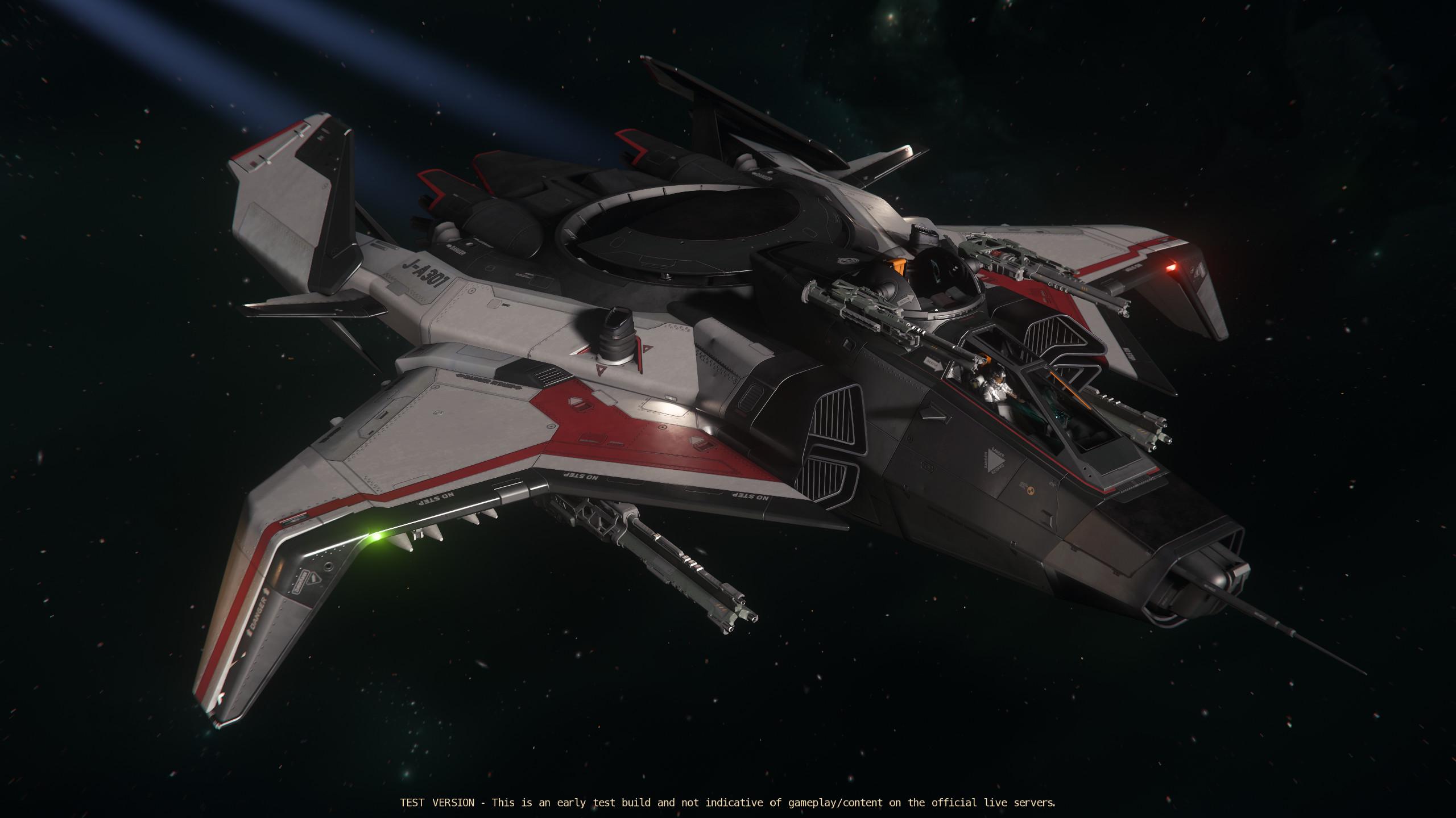 S4 guns, S3 missiles - Star Citizen Spectrum