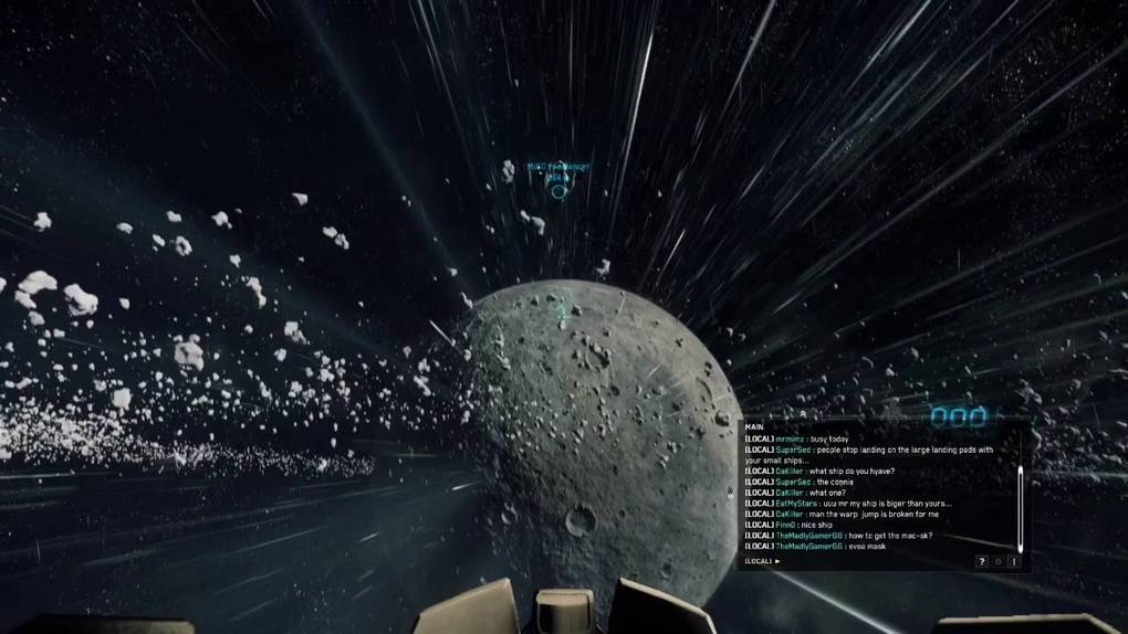 Citizen spotlight Star Citizen Quantum Drive in EVA Roberts Space