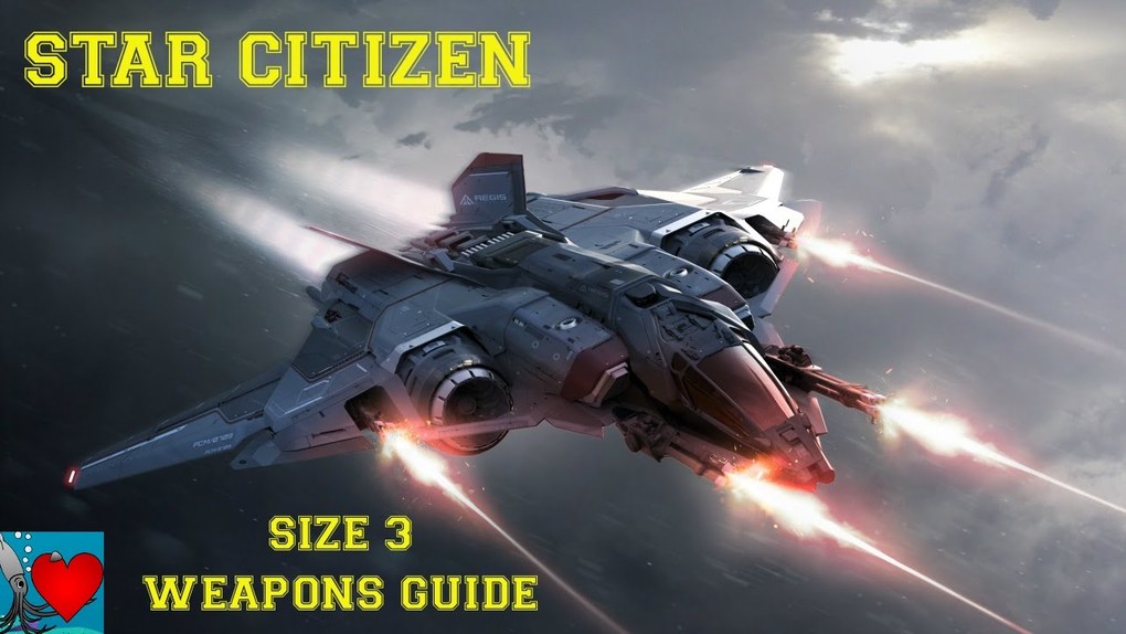 Citizen spotlight Star Citizen Size 3 Weapons Guide Roberts Space