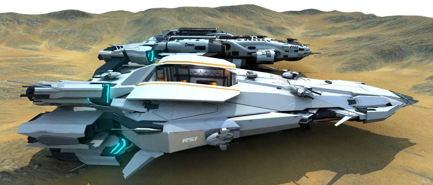 Polaris VS Odyssey WOW! Star Citizen Spectrum