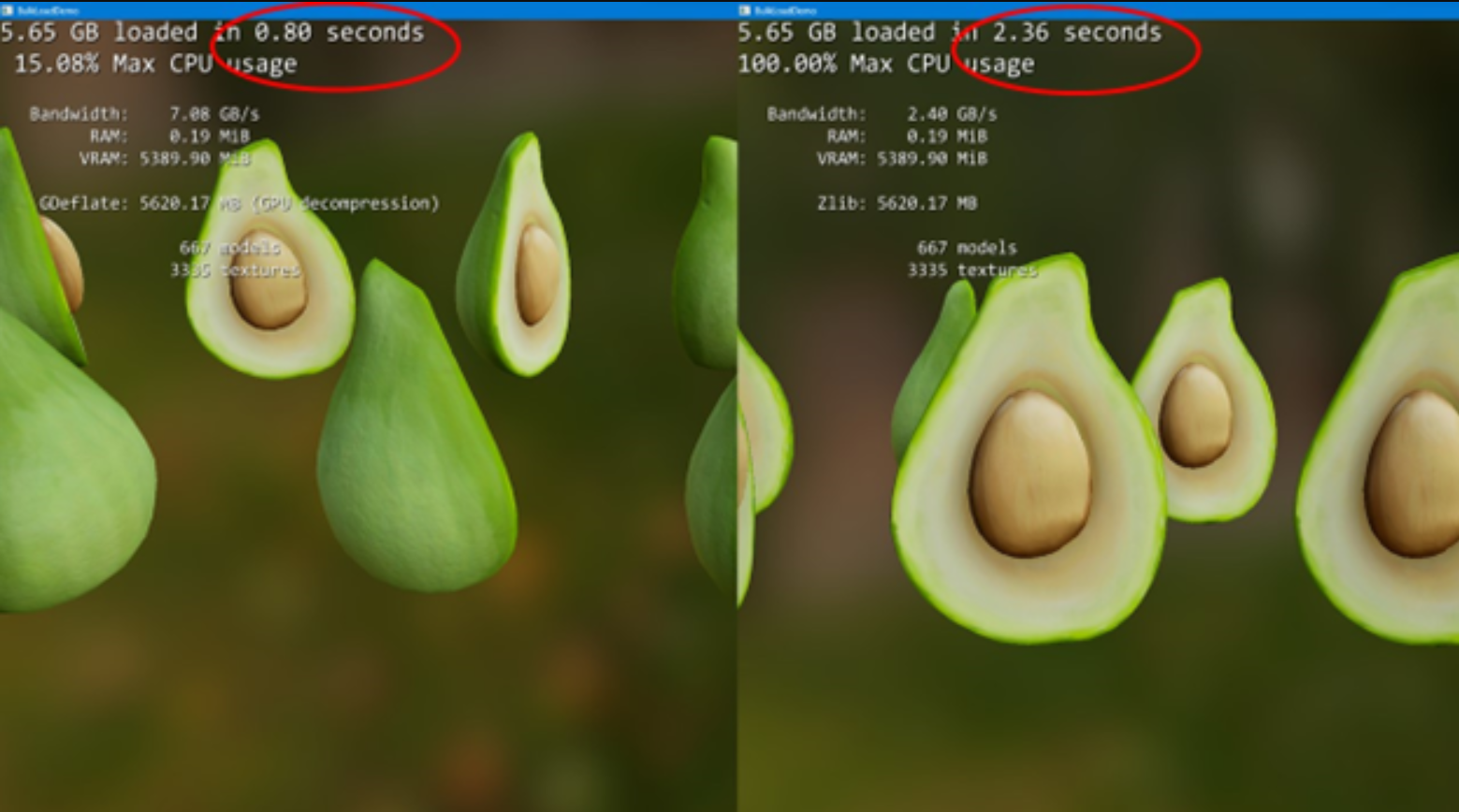 Direct Storage API 1.1 with GPU Decompression implementation in SQ42 ...