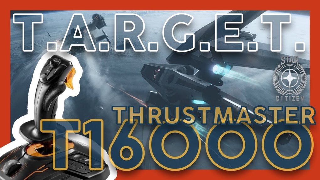 Citizen spotlight [Tuto FR] Config T16000M FCS avec T.A.R.G.E.T. pour Star Citizen [Hotas