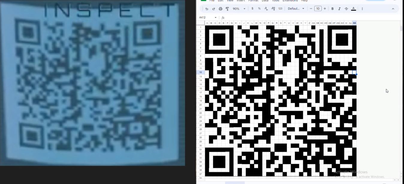 The Soda Cans are legit QR Codes... Star Citizen Spectrum