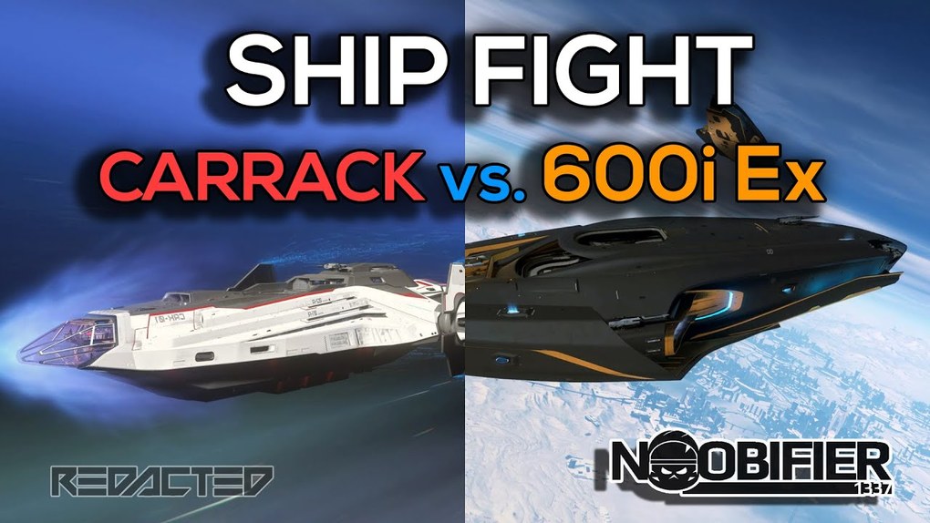 Citizen Spotlight SHIP FIGHT 10 Carrack Vs 600i Ex Roberts Space Industries Follow The 
