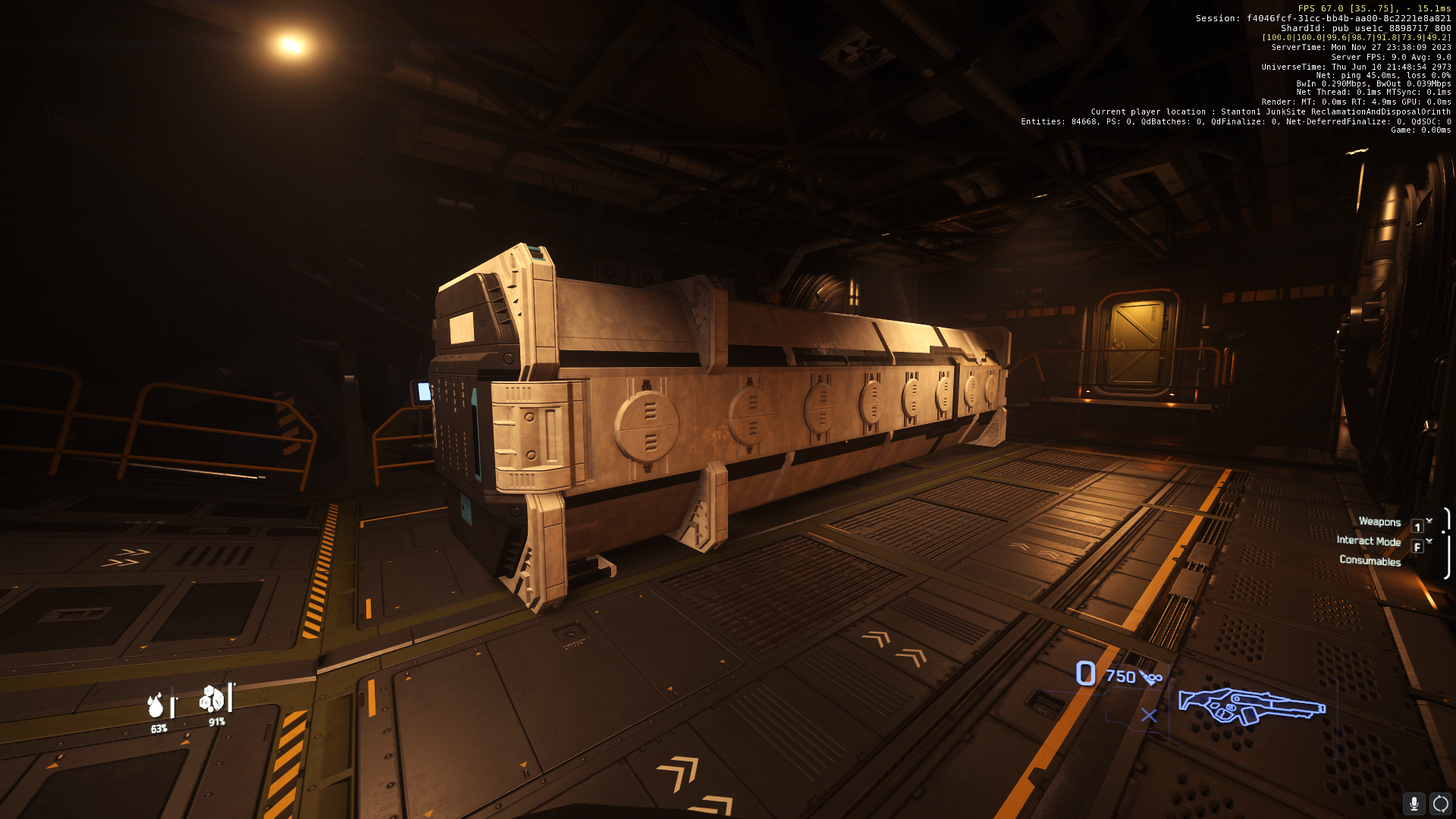 Spectrum Container Update the Corsair to support 32SCU containers - Star Citizen Spectrum