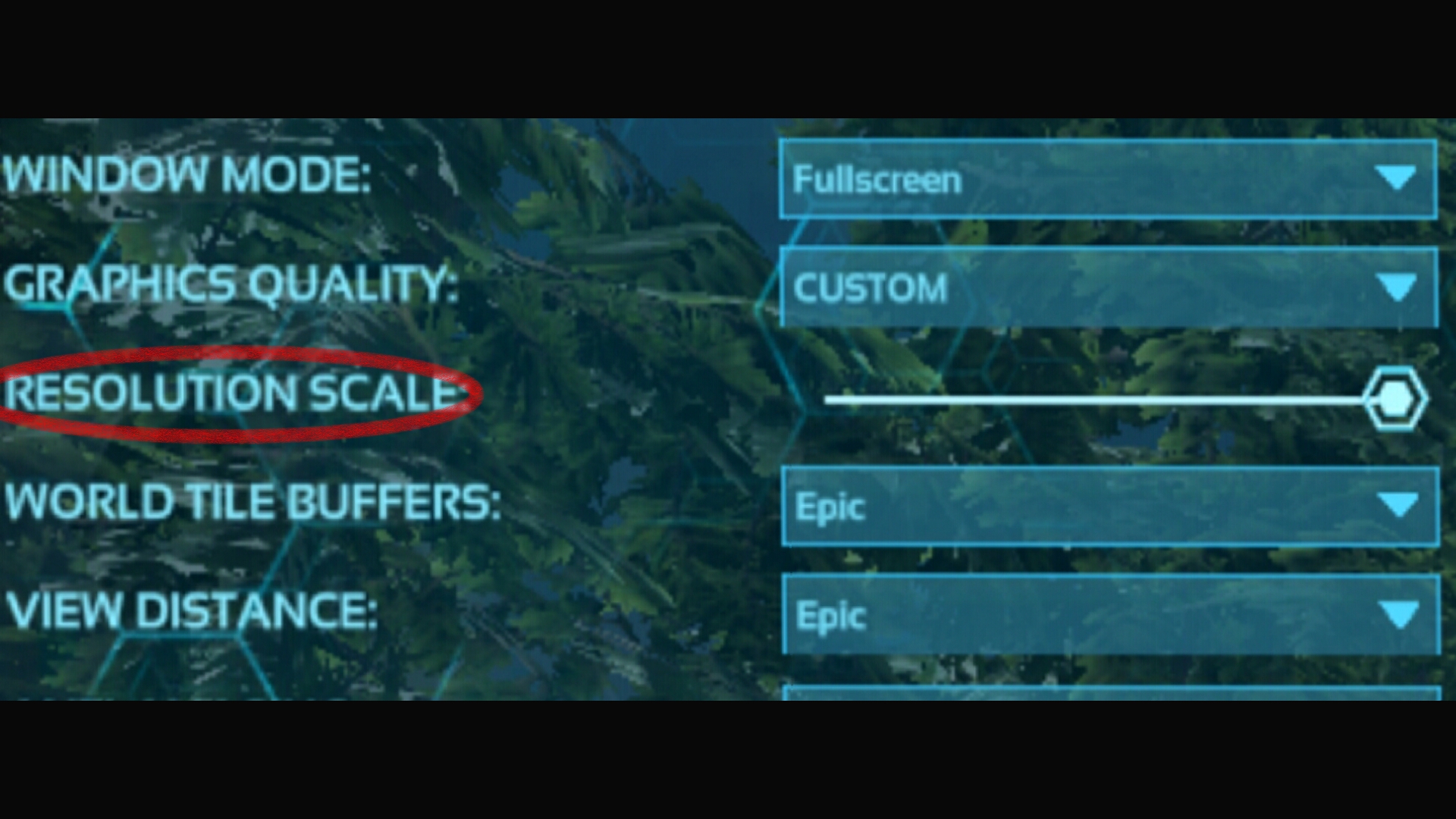 Resolution Rescaling Request. Star Citizen Spectrum