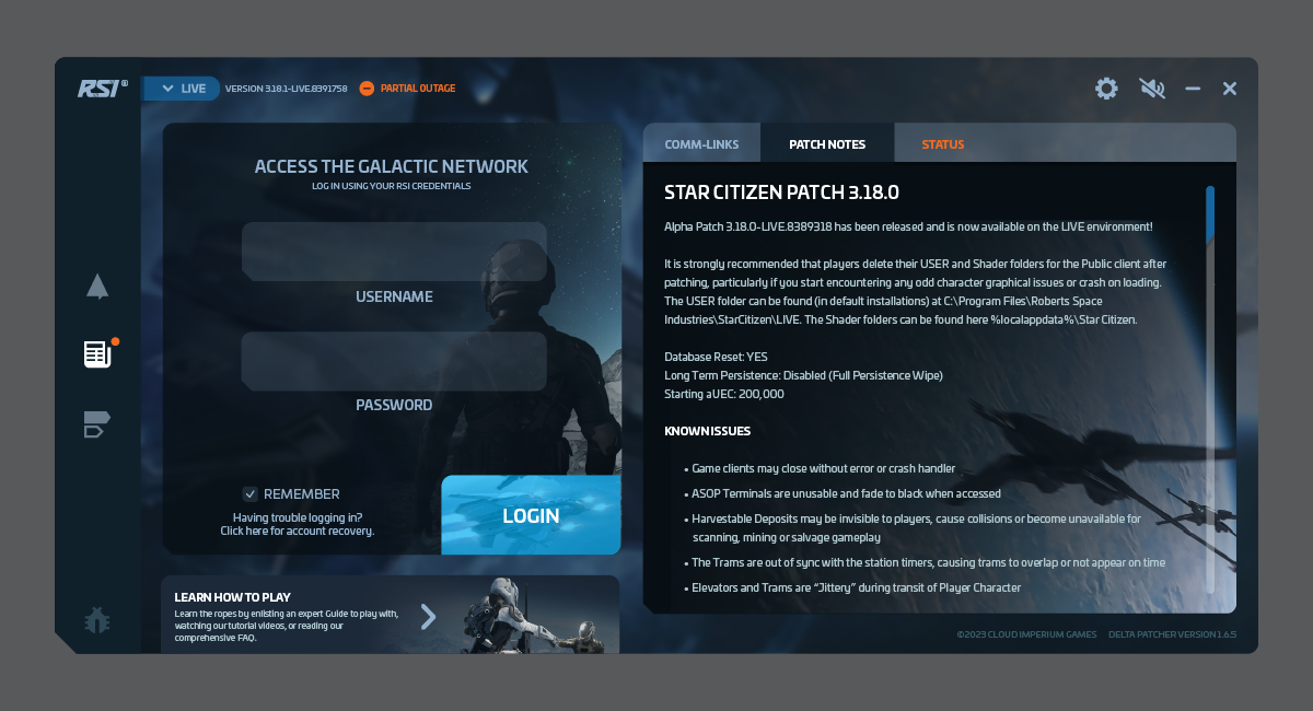 A New Launcher? - Star Citizen Spectrum