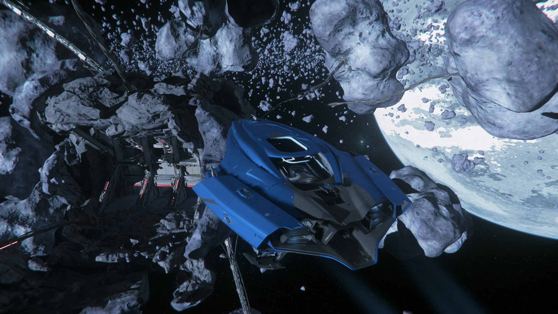 blue loneliness in space – Community Hub