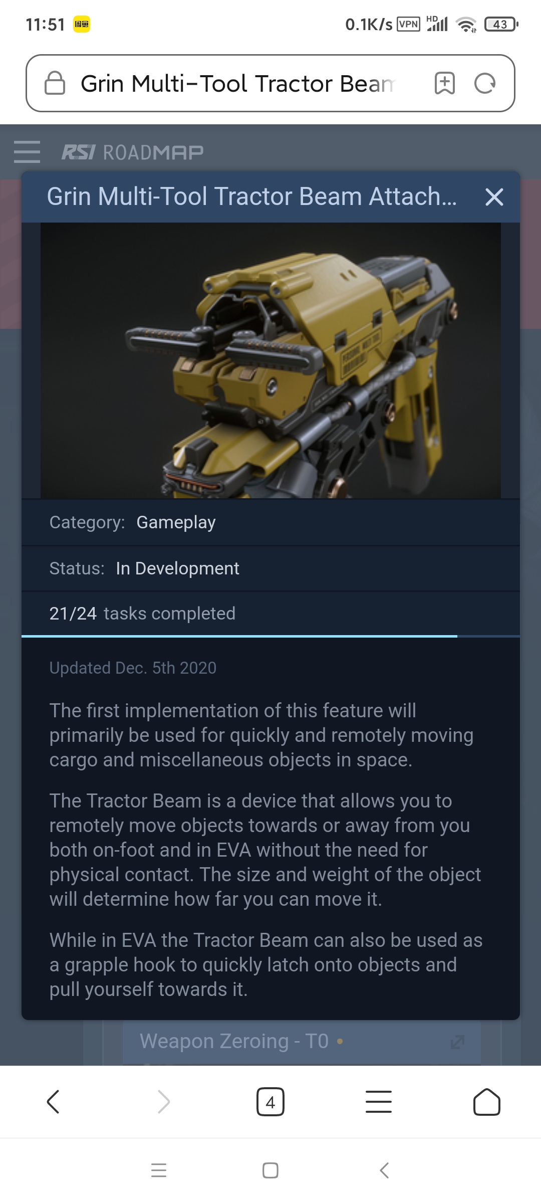 Why did the push-pull function change to a tractor beam tool. - Star ...